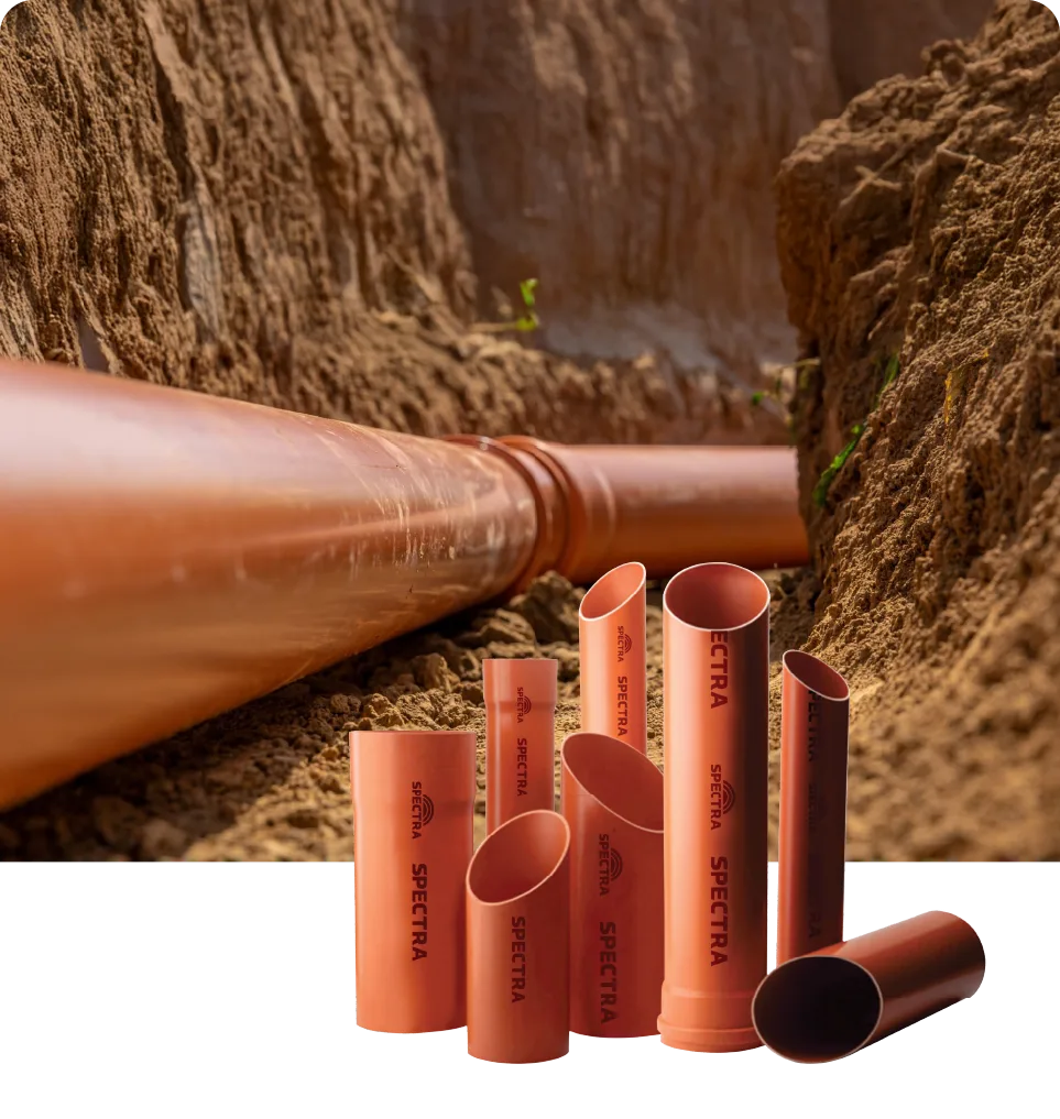 Underground<br> Drainage Pipes